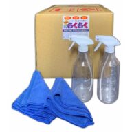 パワーアルカリ電解水 らくらく 20Ｌ タオル、スプレーボトルセット しつこい油汚れ 消臭 除菌 ＰＨ13.1