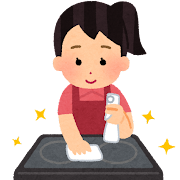 キッチンのレンジフードをらくらく掃除