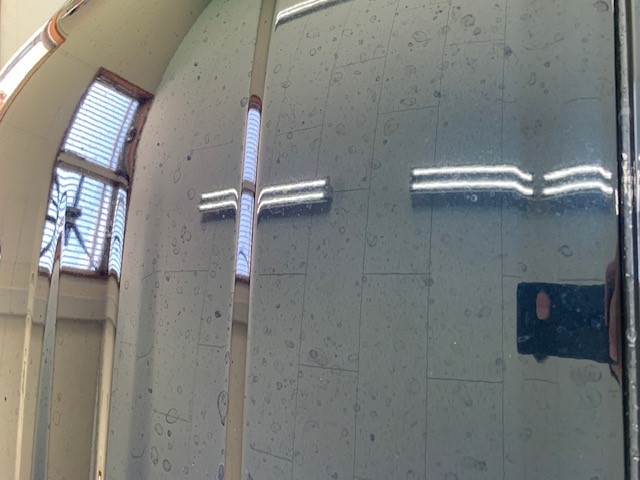 ボディーについた水垢